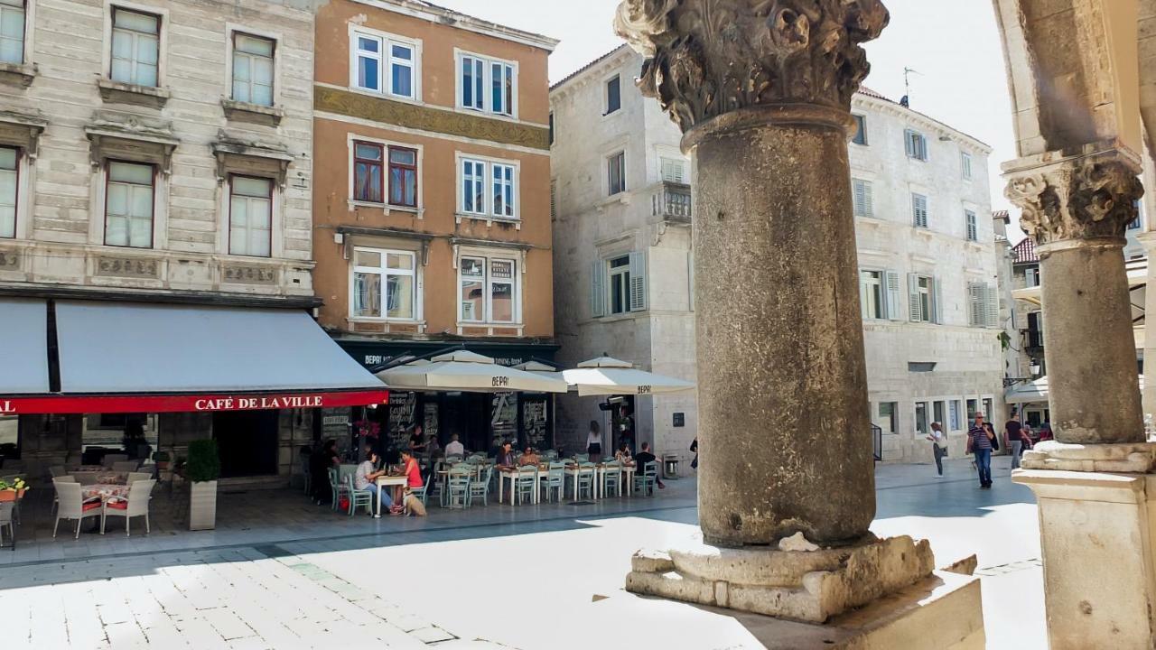 Old Square Studio Apartment 斯普利特 外观 照片